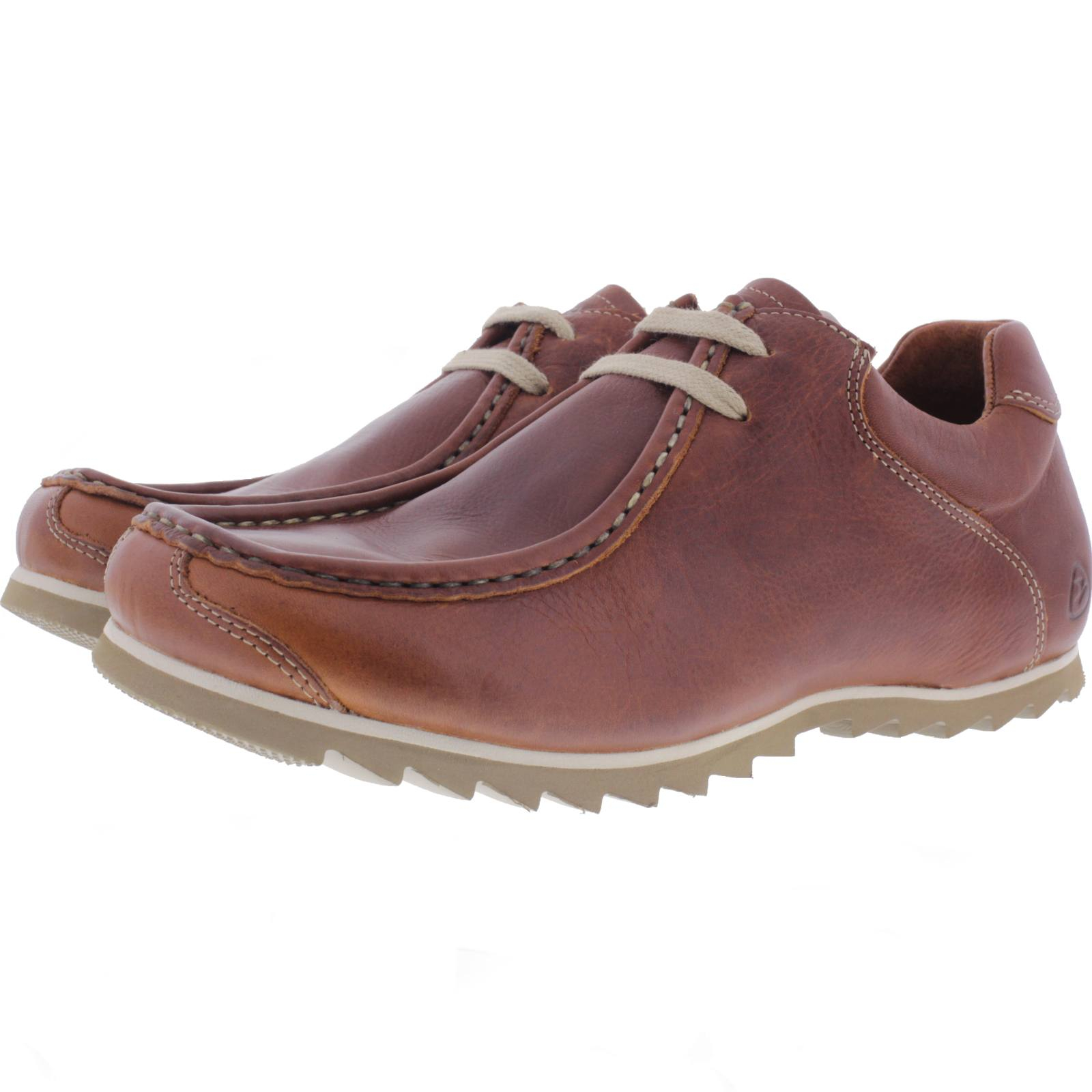 Snipe / Modell: Wallaby / Cuero Braun Leder / Art: 42283-220 / Unisex Mokkassin-Schnürer