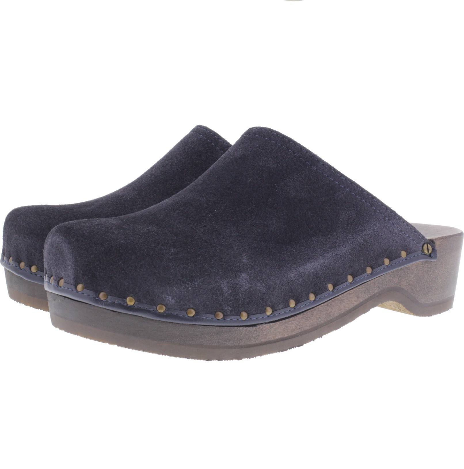 Berkemann / Velours-Toeffler / Blau Velours Kalbsleder / Art: 00404-396 / Unisex