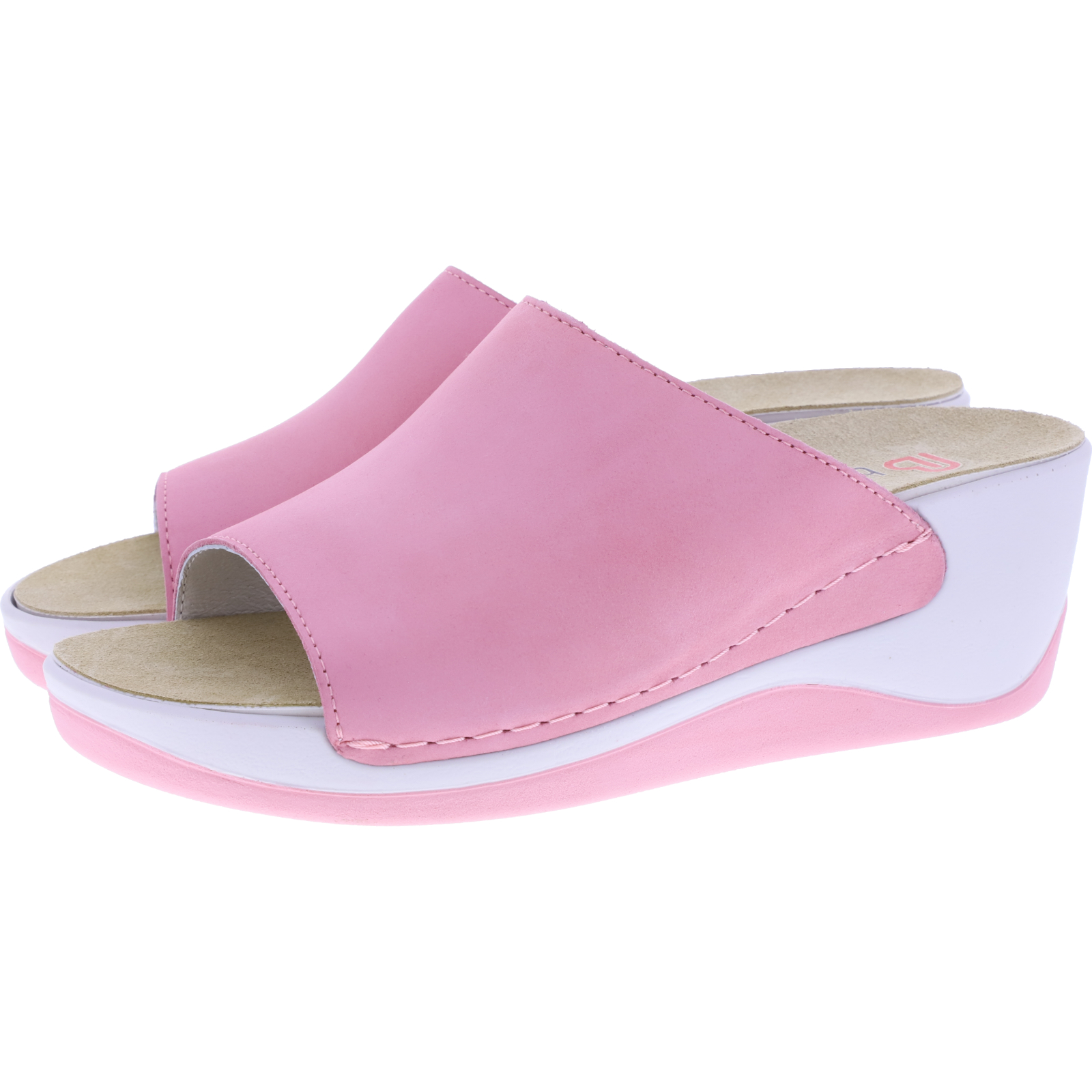 Berkemann / Modell: Saphira / Blassrosa Leder / Leisten: Ferrara / Art: 01200-285 / Damen Pantolette
