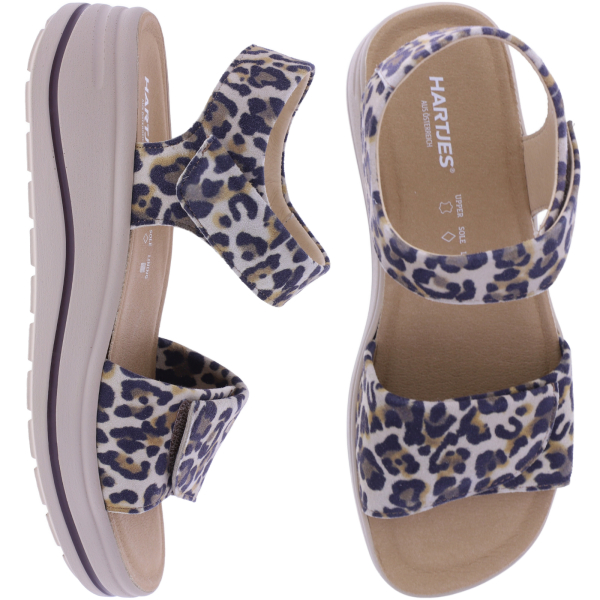 Hartjes | Woogie | Leo Muster | Weite: H | 1322002-5200 | Damen Sandalen