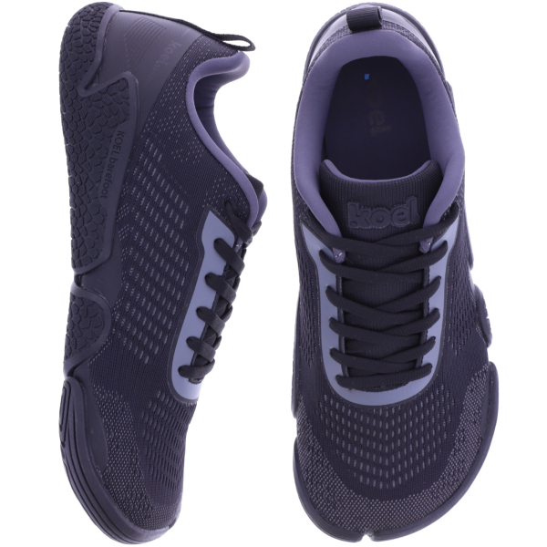 Koel | Nilo | Black-Schwarz | Mesh-Strick | Herren Barfußschuhe
