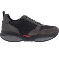 Xsensible Stretchwalker / Modell: SWX3 / Grau-Schwarz / Leder-Mesh / Art: 300271-851 / Herren