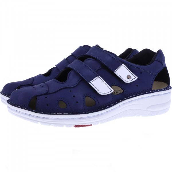 Berkemann / Modell: Larena / Blau Nubuk / Leisten: Lugano / Art: 03100-353 / Damen