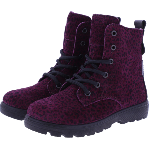 Ricosta | Anni | Merlot-Leocino | Mittel | Leder-Tex | Warmfutter | Kinder Booties