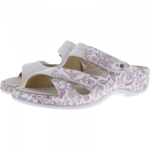 Berkemann / Modell: Janna / Weiß-Cracke Leder/Stretch / Form: Melbourne / Art: 01027-244 / Damen