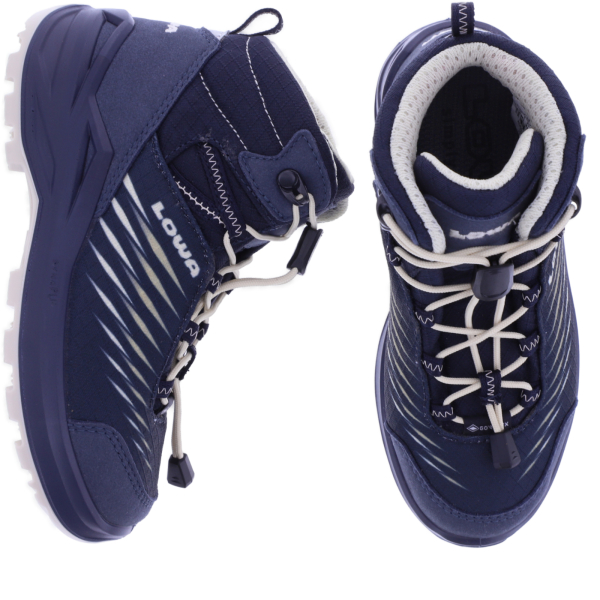 LOWA | Zirrox II GTX Mid Junior | Navy-Dune | GoreTex | Kinder Booties