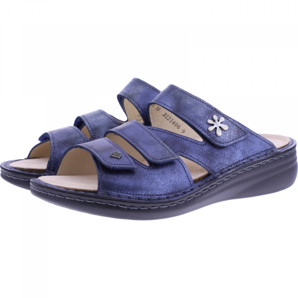 Finn Comfort / Grenada "Mellow-Supersoft" / Jeans-Blau / Wechselfußbett / 02640-699124 / Damen