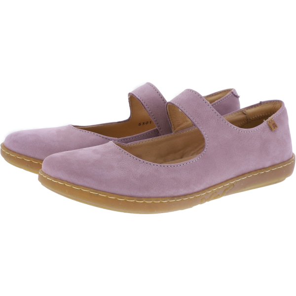 El Naturalista Damen N5301 Coral Mary Jane Schuh In Malva, 39 EU Weit - Bequem, Mit Herausnehmbarer Einlage