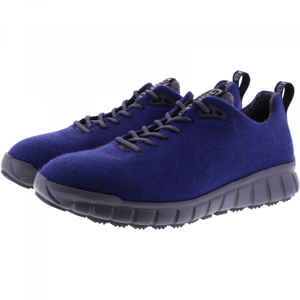 Ganter / Evo / Navy-Anthrazit / Weite: H / Merino Wolle / Art: 2-201430-3162 / Damen Schnürer