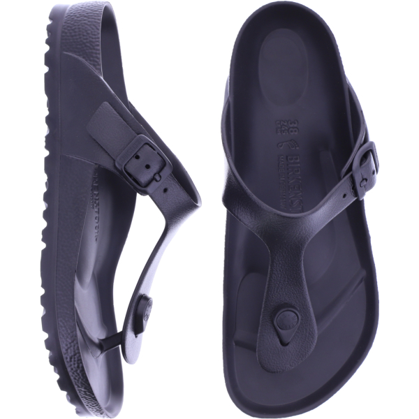Birkenstock | Gizeh EVA | Schwarz | Weite: Normal | 128201 | Unisex Badeschuhe