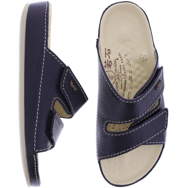 Vital Schuhe | Vital VRS | Schwarz | Nappaleder | Weite: H | 4221098-0110 | Massage Pantoletten