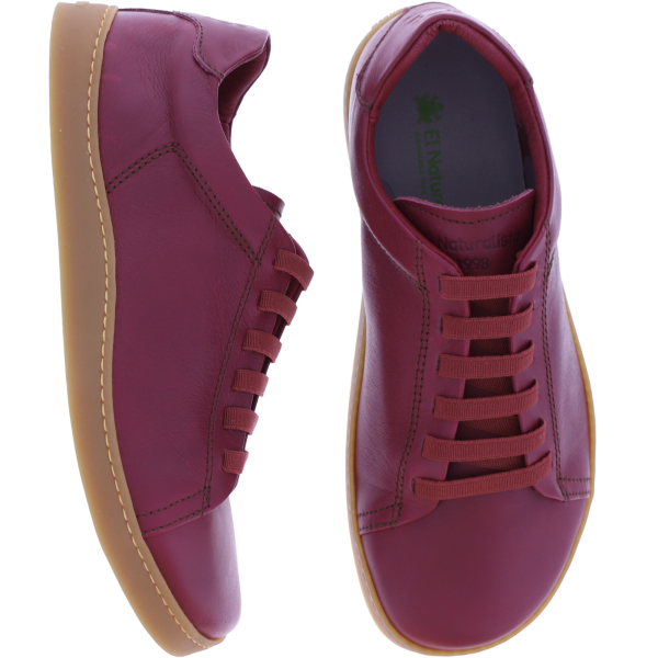 El Naturalista | Origen | N5910 | Burdeos-Weinrot Soft Nappaleder | Damen Barfußschuhe