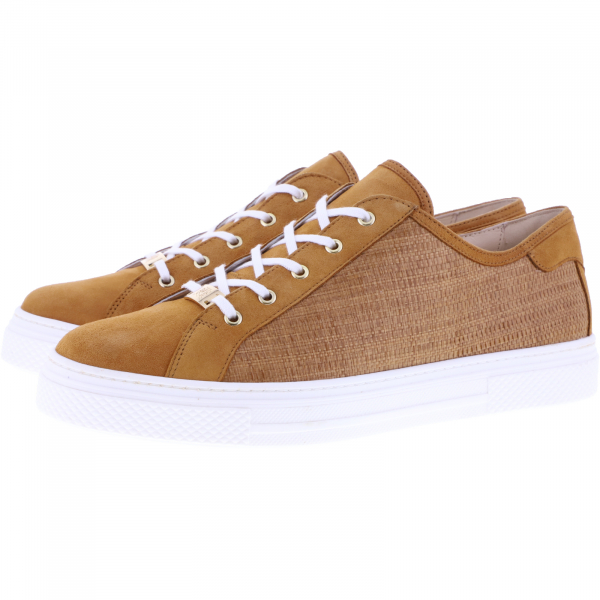 Hassia / Bilbao / Hazel/Nut Braun Leder / Wechselfußbett / Art: 1-301243-2924 / Damen Sneakers