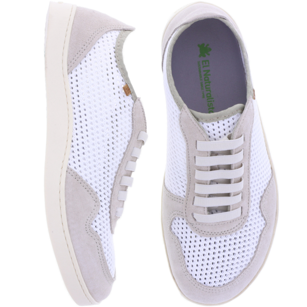 El Naturalista | Origen | N5914L | White-Weiß Multimaterial | Unisex Barfußschuhe