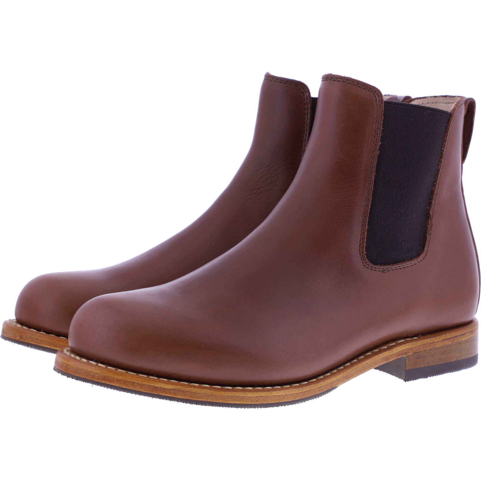 mocinha Desenrasco / Damen Chelsea Boots / Mocinha / Cognac-Braun - Ledersohle