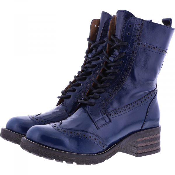 Brako / Modell: Military / Bolero Leder / Blue-Blau / Art: 21054 / Damen Stiefel