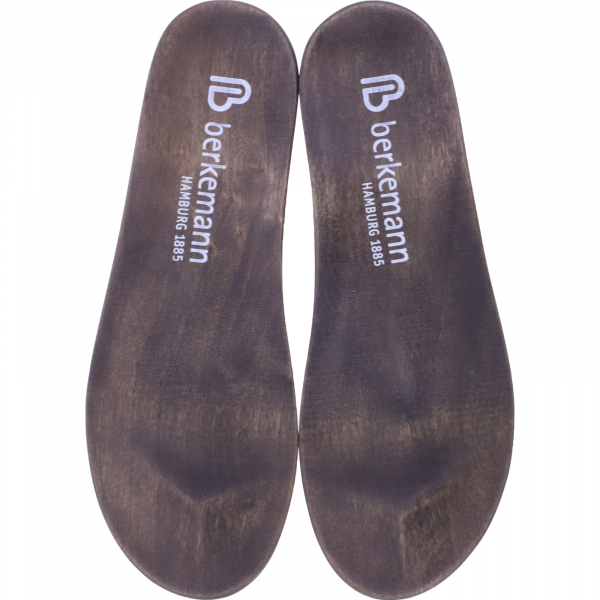 Berkemann / Holzsohle für Hamburg-Sandale / B102 / Dunkelbraun / Art: 07110-449 / Unisex
