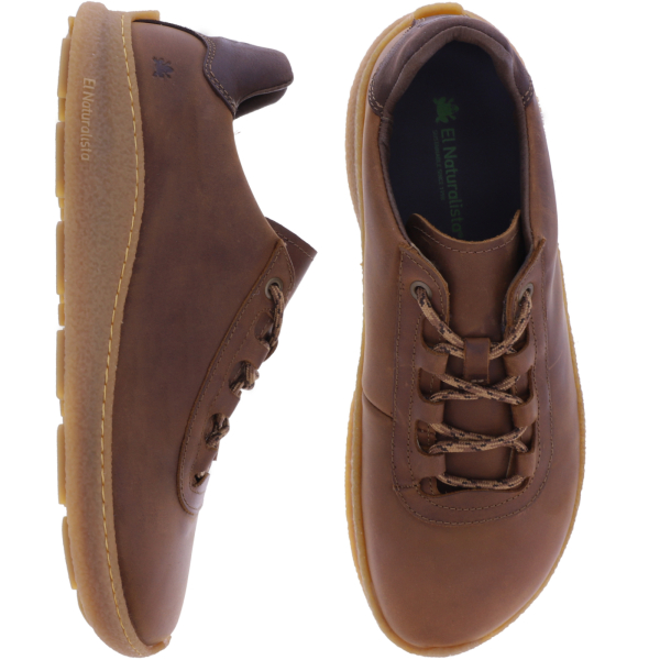 El Naturalista | Oroel | N5434 | Terra-Braun geöltes Nubukleder | Herren Barfußschuhe