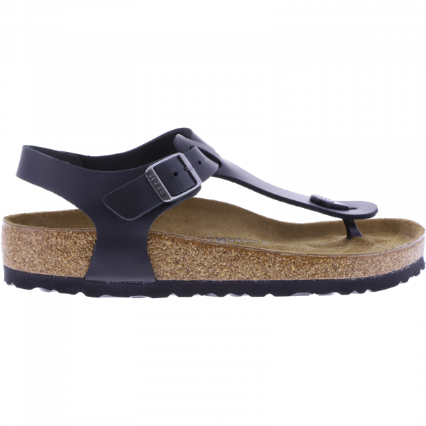 Birkenstock Kairo - Schwarz Leder - 147111 Unisex Zehensteg Sandalen