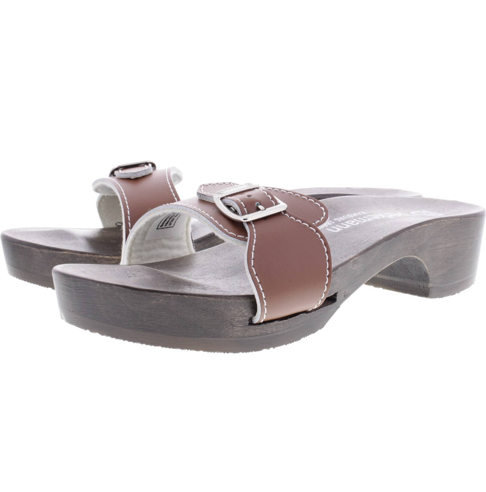 Berkemann Hamburg Sandale Braun Leder Sohle Braun 10102 400 Tinas Reitshop | Berkemann Schuhe Burgdorf Pantoletten Damen