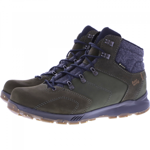 Hanwag / Modell: Araio GTX / Sepia-Asphalt / Nubukleder / Gore-Tex / Herren Wanderstiefel