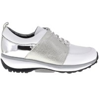 Xsensible Stretchwalker / Modell: Nice / Weiss-Silber / Leder / Art: 300313-110 / Damen Sneaker