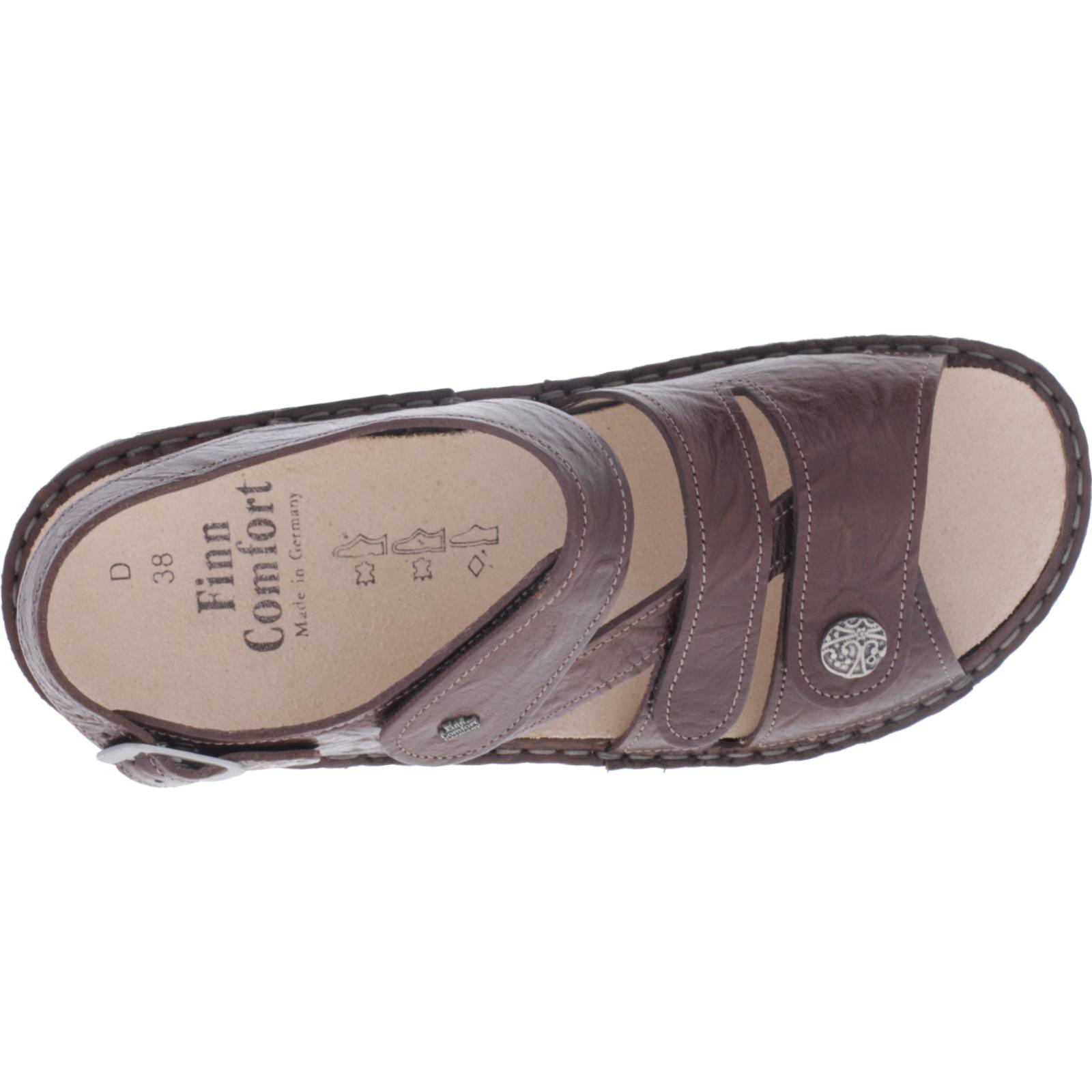 Damen Sandalen Finn Gomera Art02562 Kastanie Comfort 249029 Wechselfußbett byf76g