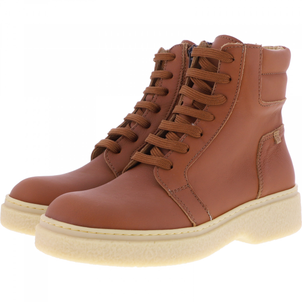 El Naturalista / Modell: N5900 Arpea / Toffee-Hellbraun / Wax-Nappaleder / Damen Stiefel