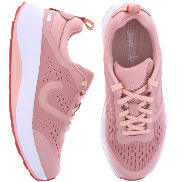 Joya | Miami | Pink-Coral | Leder-Mesh | Weite: HK | JY119A | Damen Aktiv Schuhe