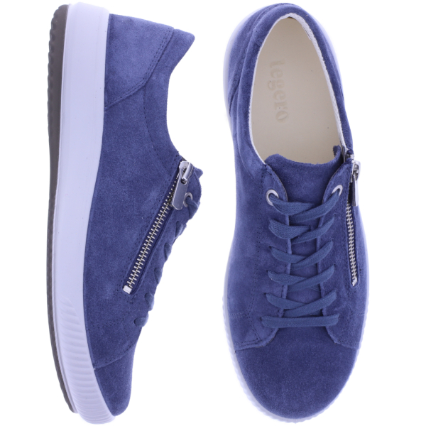 Legero | Tanaro 5.0 | Indacox-Blau | Weite: G | Veloursleder | Damen Schnürer