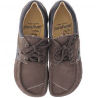 Jacoform / Modell: 355 / Farbe: Braun Nubukleder / Schwarz Glattleder / Unisex Schnürer 4 UK