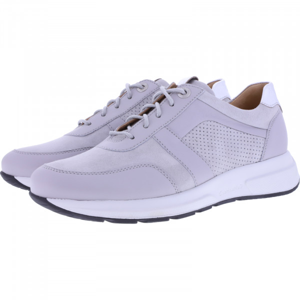 Ganter / Giselle / Lightgrey Hellgrau / Weite: G / Leder / Art: 9-204321-6700 / Damen Schnürer