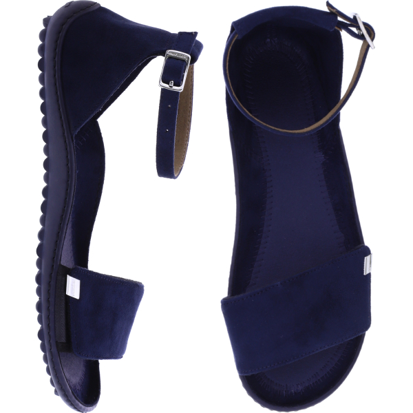 Leguano Barfußschuhe | Modell: Jara | Blau-Schwarz | Damen Barfuß-Sandalen