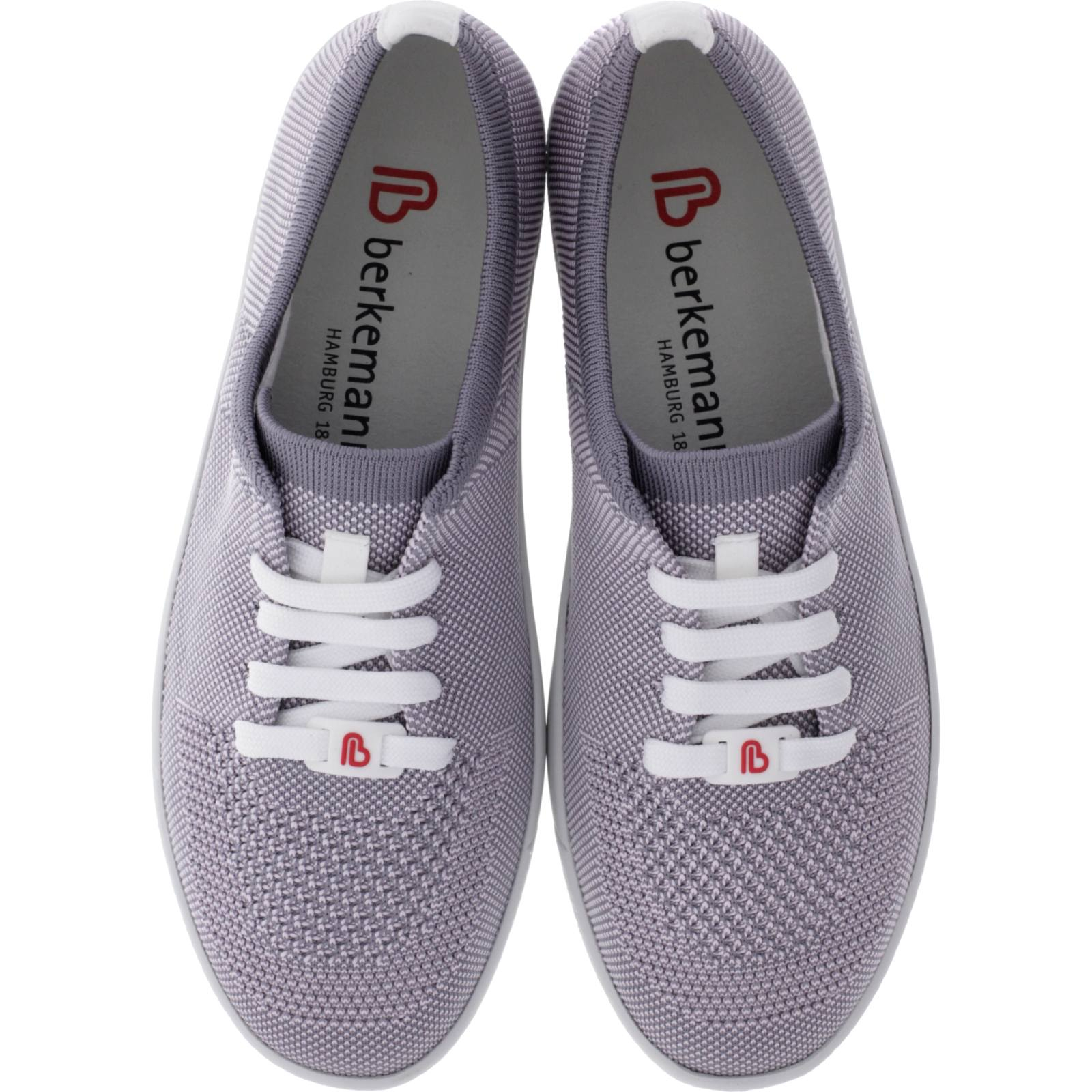 Berkemann Comfort Knit / Modell: Allegra / Grau-Rosé / Form: Antibes / Art: 05450-628 / Damen
