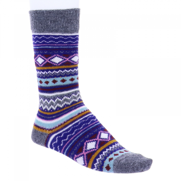 Birkenstock Damen Socken - Fashion Ethno - Denim Multi - Wolle