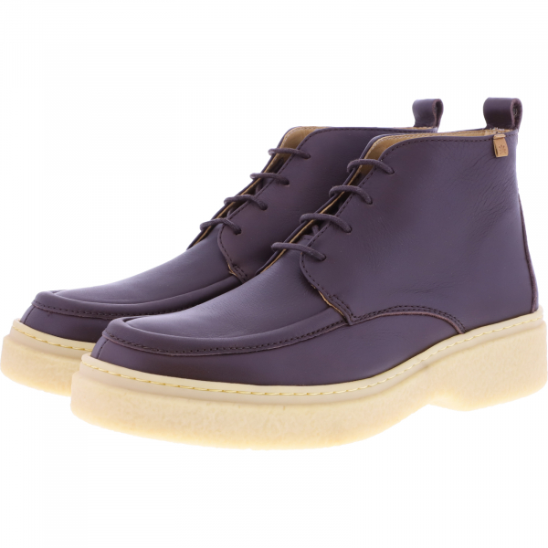 El Naturalista / Modell: N5902 Arpea / Brown-Dunkelbraun / Wax-Nappaleder / Damen Stiefelette