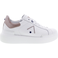 Ed Parrish Sneakers / Modell: Sarah / Bianco-Cipria / Kalbsleder / Wechselfußbett / Damen Sneakers