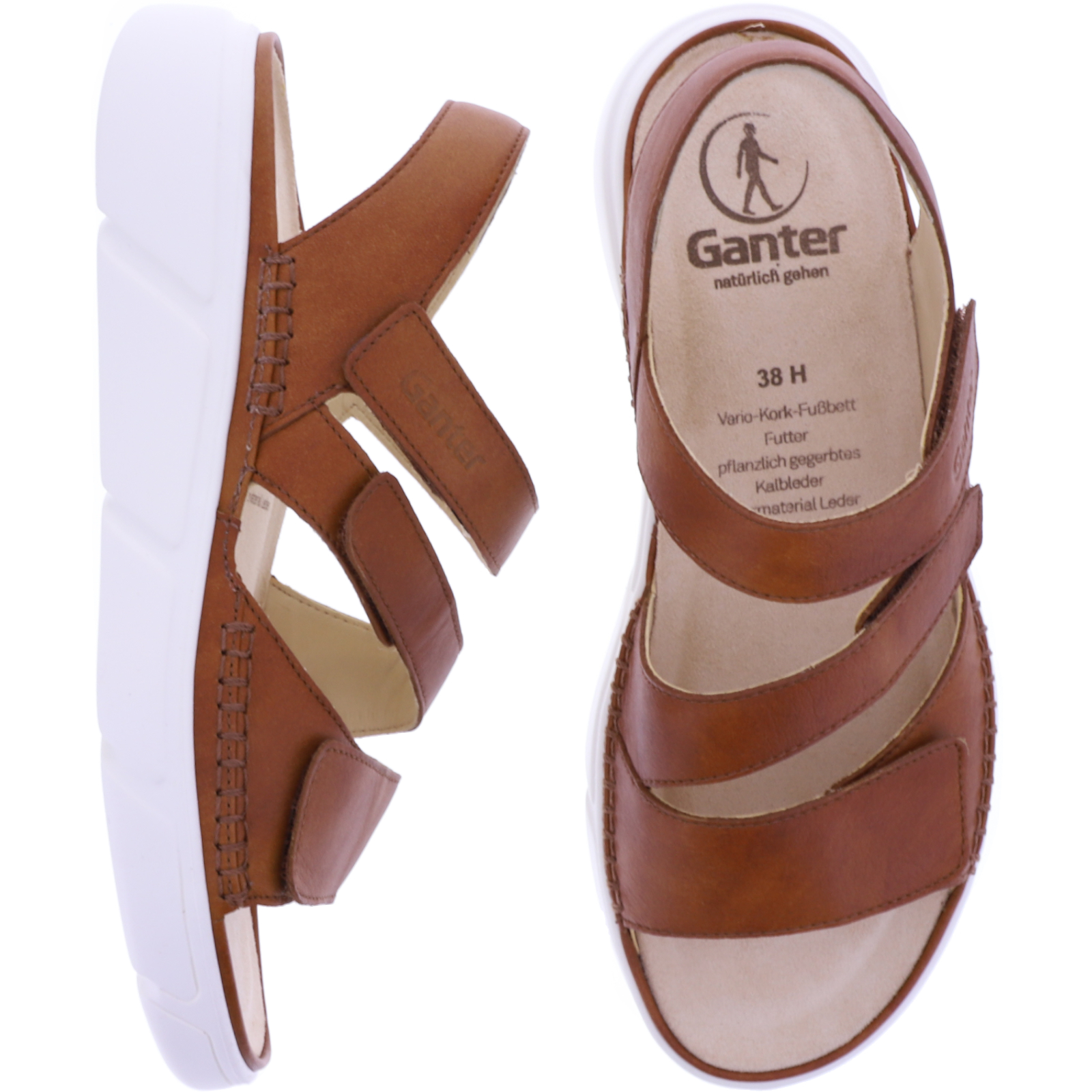 braune sandalen damen