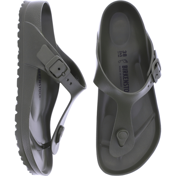 Birkenstock | Gizeh EVA | Khaki-Olive | Weite: Normal | 1019143 | Unisex Badeschuhe