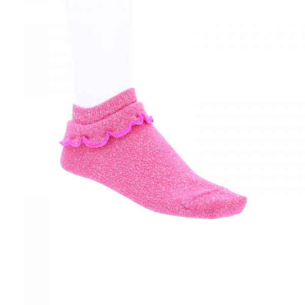 Birkenstock Damen Socken - Cotton Bling Lace Sneaker - Raspberry