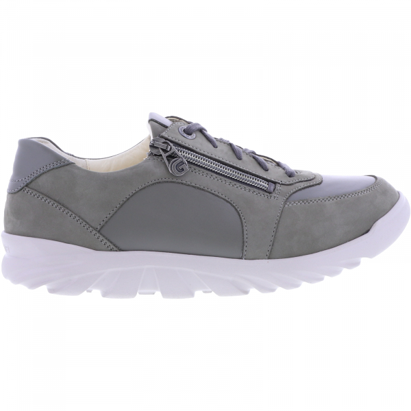Ganter / Haylie / Khaki geöltes Softnubuk / Weite: H / Kalbsleder / 6-201612-8900 / Damen Schnürer