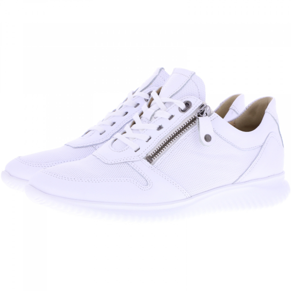 Hartjes / Modell: Breeze / Weiß Glattleder / Weite: G / 1621124-0202 / Damen Sneakers