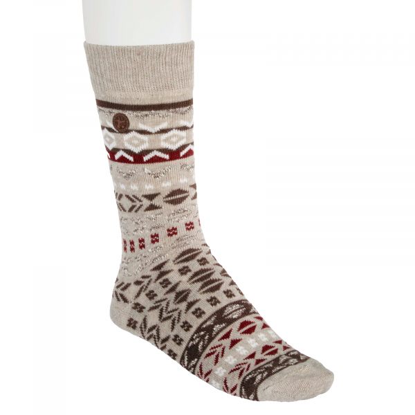 Birkenstock Herren Socken - Cotton Jacquard - Camel Melange