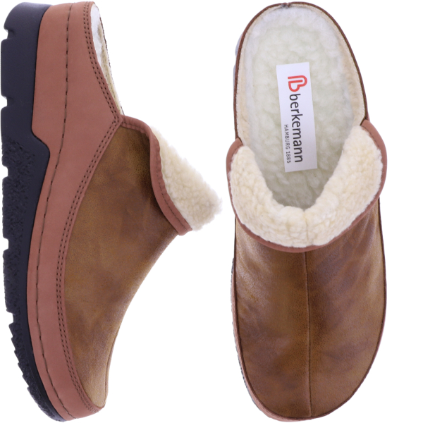 Berkemann | Remonda | Whisky-Braun | Leisten: Stockholm | 01152-423 | Damen Hausschuhe