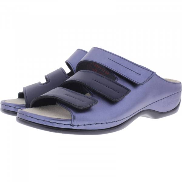 Berkemann / Modell: Andrea / Blau Leder/Stretch / Leisten: Melbourne / Art: 01013-371 / Damen