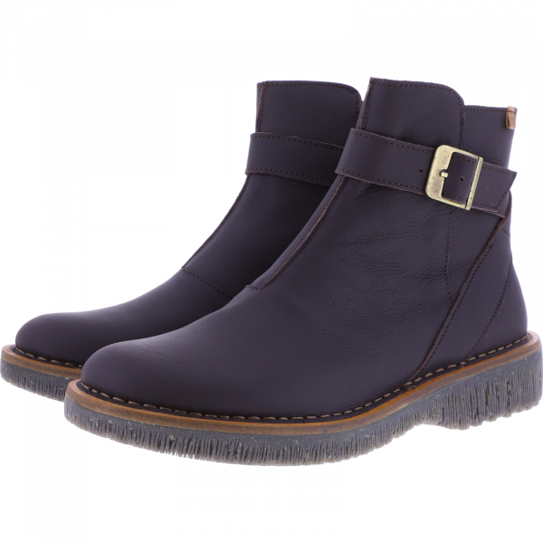 El Naturalista / Modell: N5580 Volcano / Brown-Dunkelbraun / Wax-Nappa / Damen Stiefelette