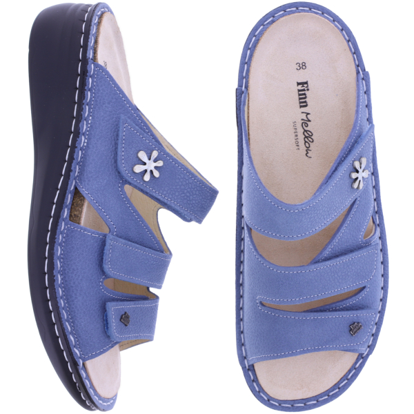 Finn Comfort | Grenada | Sky-Hellblau | "Mellow-Supersoft" | Wechselfußbett | 02640-834214 | Damen