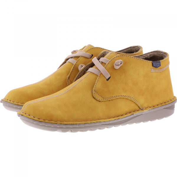 OnFoot / Modell: Ultra Flex  / Farbe: Amarillo Gelb Leder / Art.: 20800 / Damen Schuhe