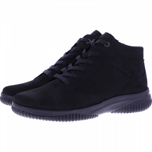 Hartjes Natural / Modell: Ethno Boot / Schwarz Nubukleder / Weite: G / 1721801-0100 / Damen