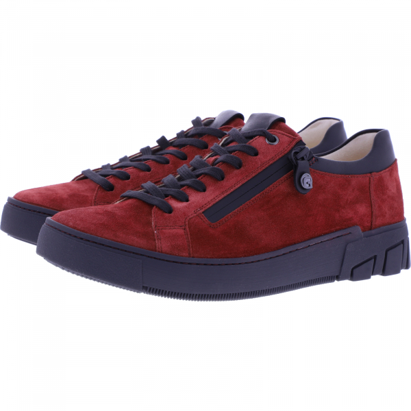 Ganter / Giulietta / Chianti Rot Veloursleder / Weite: G / Wechselfußbett / 4-204113-4400 / Damen